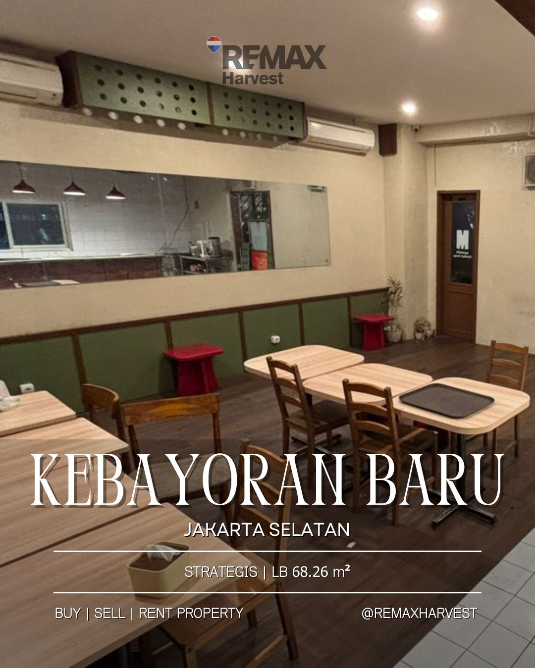 Ruang Usaha F&B Kebayoran Baru
